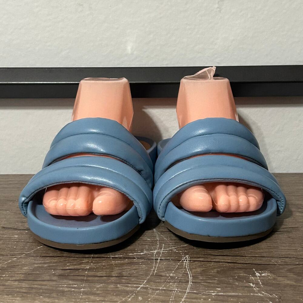 Vionic Mayla Women’s Slides Sandals Shoes Size 8.5 Blue - Picture 2 of 8